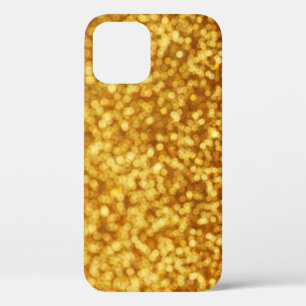 Golden Light Bokeh Abstract Background iPhone 12 Case