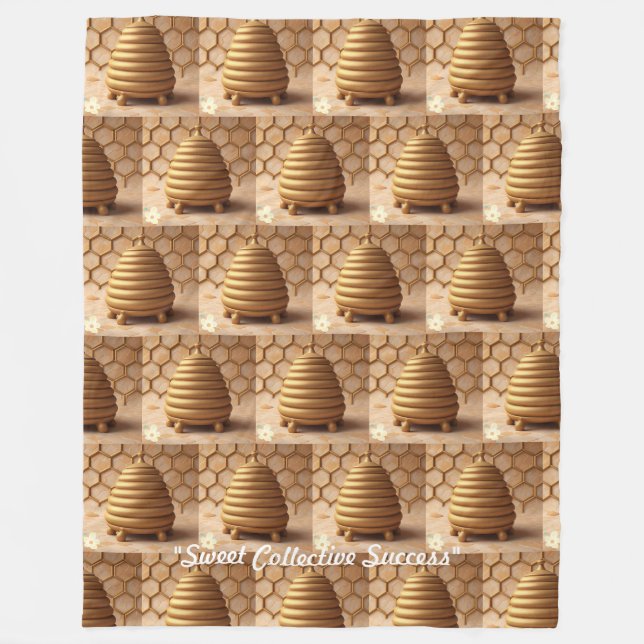 "Golden Light Designs" Fleece Blanket (Front)