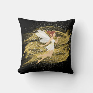 Golden Light Fairy Cushion