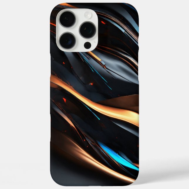 Golden Light & Midnight Hues" Case-Mate iPhone Case (Back)