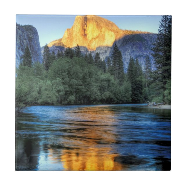 Golden Light on Half Dome Tile (Front)