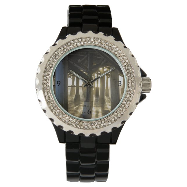 Golden Light Shines Through Watch (Front)