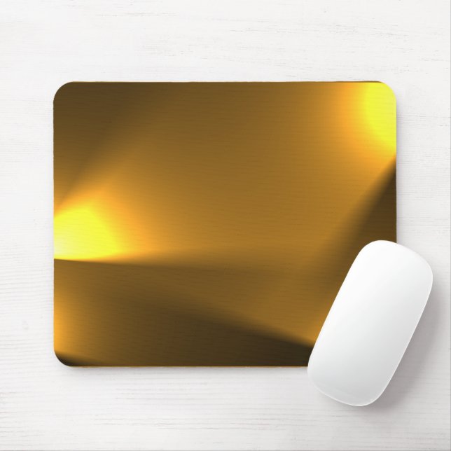 Golden Lights Mouse Pad (With Mouse)