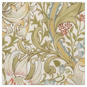 Golden Lily Classic William Morris Fabric