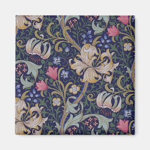 Golden Lily, William Morris Magnet