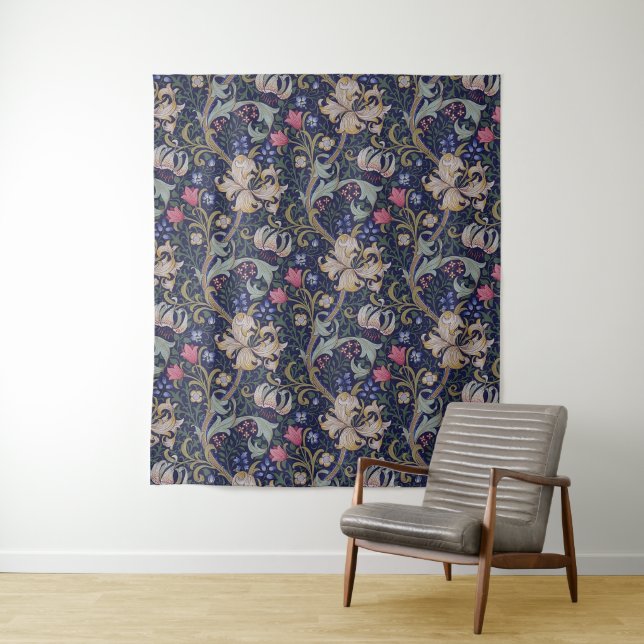 Golden Lily, William Morris Tapestry (In Situ)