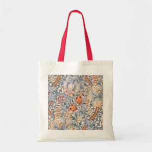 Golden Lily, William Morris Tote Bag