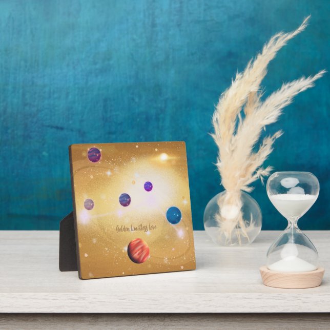 Golden Limitless Love Plaque (Insitu)