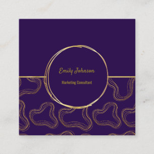 Golden Lines Style Solutions Business Card