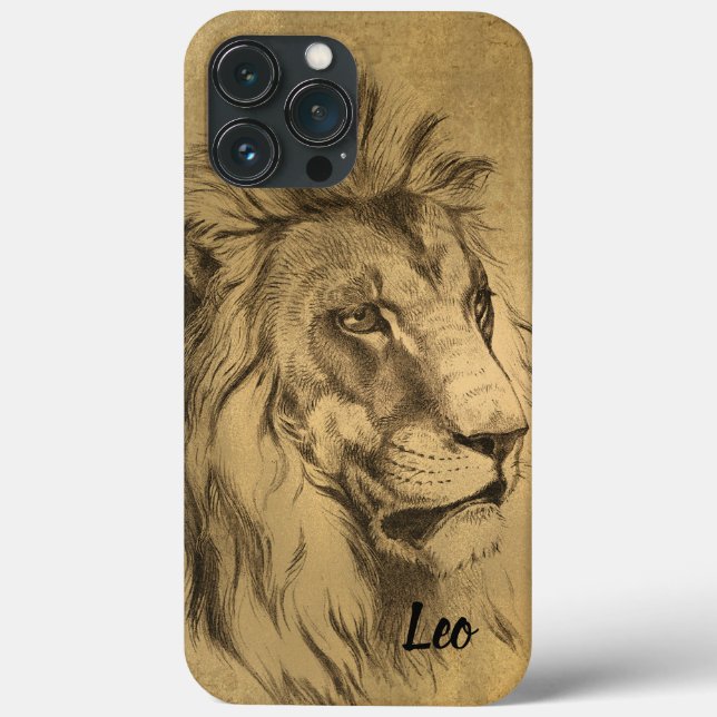 Golden Lion  Case-Mate iPhone Case (Back)