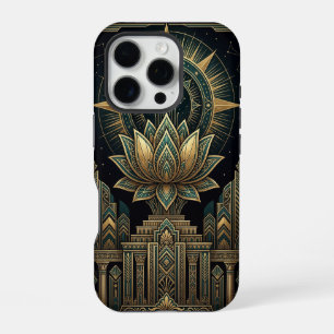 Golden Lotus Flower   iPhone 16 Pro Case 
