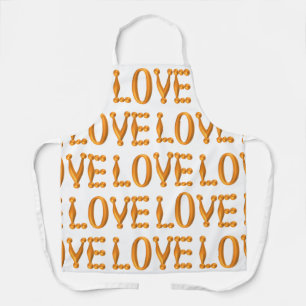Golden LOVE Apron