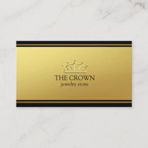 Golden Luxury Business Card