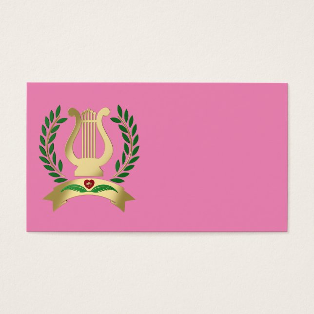 Golden lyre (Front)