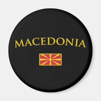 Golden Macedonia Magnet