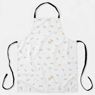 Golden magic words apron