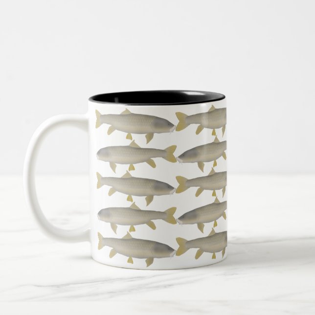 Golden Mahseer Two-Tone Coffee Mug (Left)
