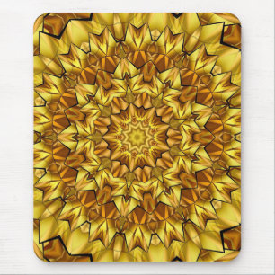 Golden Mandala Antique Abstract Design-63495 Mouse Pad