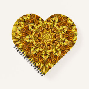 Golden Mandala Antique Abstract Design-63495 Notebook