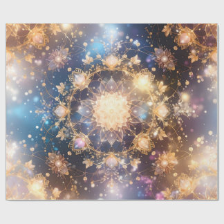 Golden Mandala Gift Wrap