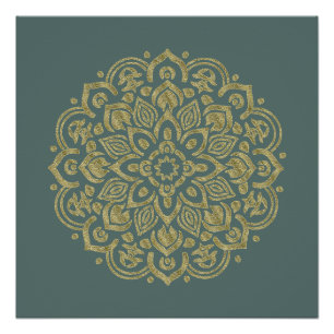 Golden Mandala - Poster
