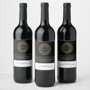 Golden Mandala Wine Label