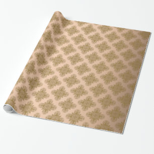 Golden Mandala Wrapping Paper