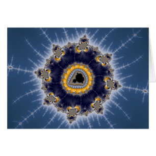 Golden Mandelbrot - Fractal Card