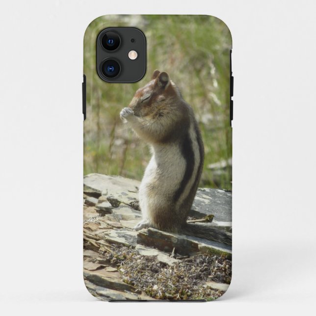 Golden-Mantled Ground Squirrel at Glacier I Case-Mate iPhone Case (Back)