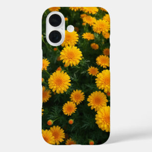 Golden Marigolds iPhone 16 Case