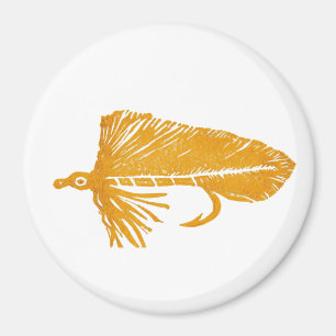 "Golden Matuka Streamer" Classic Trout Fly Magnet