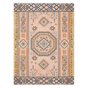 Golden Maze – Modern Moroccan Geometry Tablecloth