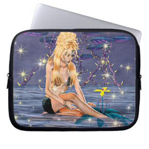 Golden Mermaid Laptop Sleeve