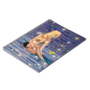 Golden Mermaid Notebook