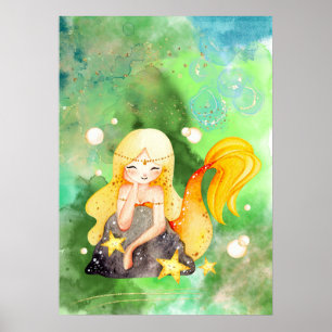 Golden Mermaid  Poster