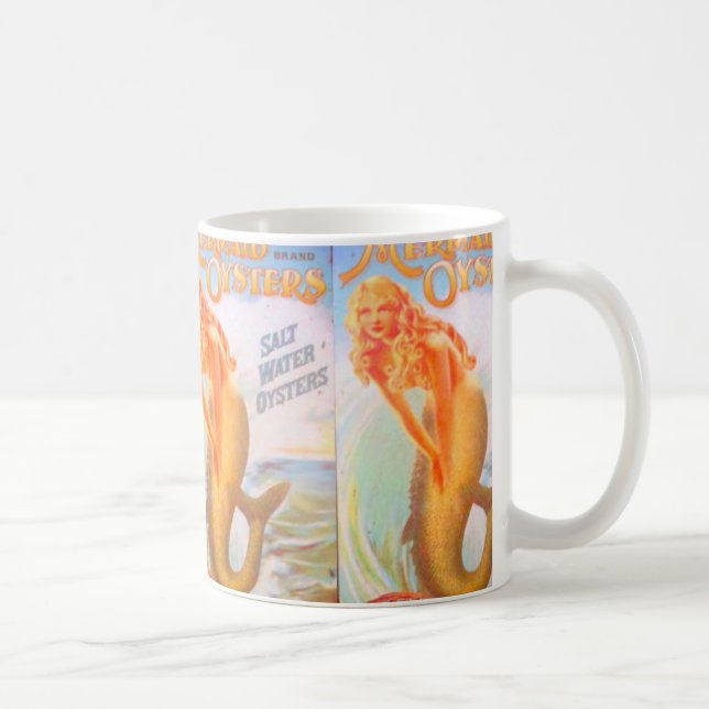 golden mermaids coffee mug (Right)