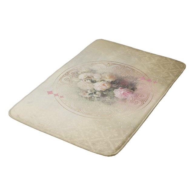 Golden Moments - Bath Mat, Rug (Angled)