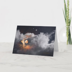 "Golden Moon #1" Card