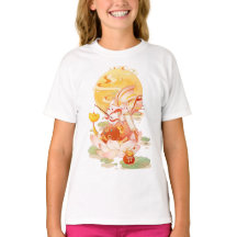 Golden Moon Harmony Kid's T-Shirt