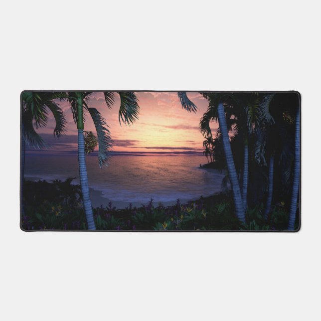 Golden Morning Desk Mat (Front)
