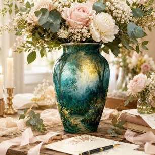 Golden Morning Misty Woodland Garden Decoupage Tissue Paper