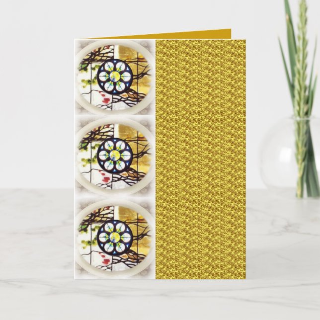 Golden Mosaic Card (Front)