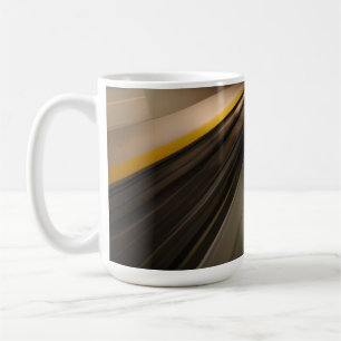 Golden Motion Lines Coffee Mug