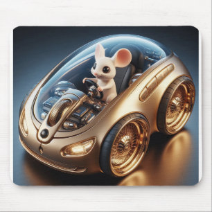 Golden Mouse-Mobile: A Little Mouse's Mission Mouse Pad