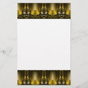 Golden Movie Reels And A Gazillion Stars Stationery
