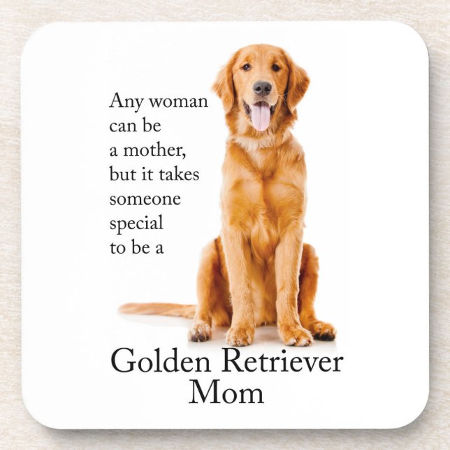 Golden Mum Coaster Set (Front)