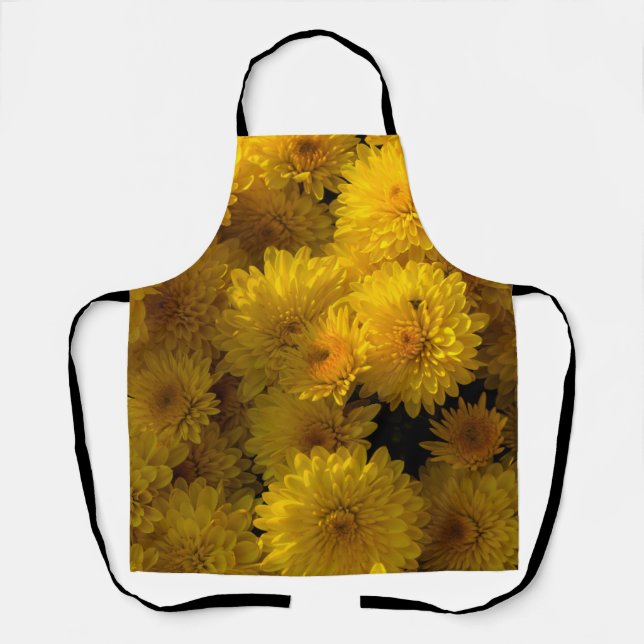 Golden Mums Apron (Front)