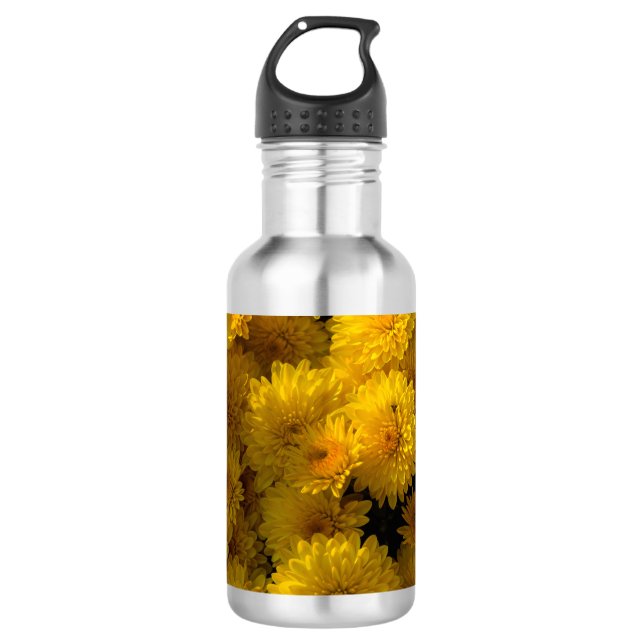 Golden Mums Water Bottle (Front)
