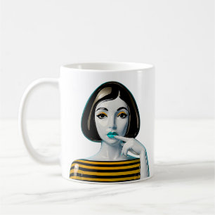Golden Muse Coffee Mug