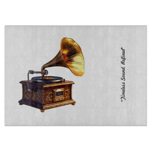"Golden Music Memories" Cutting Board